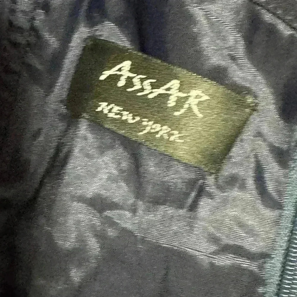 Assar pleated 100% silk navy gown size 12 maxi evening formal dress - Picture 5 of 6